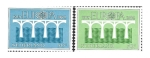 Stamps Netherlands -  657-658 - XXV Aniversario de la Conferencia Postal de Correos y Telecomunicaciones C.E.P.T. 