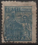 Stamps Brazil -  Industria