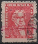 Sellos de America - Brasil -  Jose Bonifacio