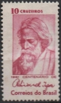 Stamps Brazil -  Rabindranath Tagore
