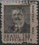 Stamps Brazil -  Wenceslau Pereira