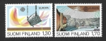 Stamps : Europe : Finland :  679-680 - Grandes Obras de la Ingeniería