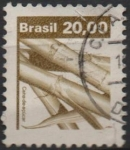 Stamps Brazil -  Frutos: Caña d' Azucar
