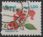 Stamps Brazil -  Flores: Impatiehs Specie