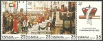 Stamps Spain -  2887 a 2890 - 175 Anivº. de la Constitución de 1812