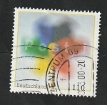 Stamps Germany -  1938 - Sello con mensaje, Post