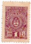 Stamps : America : Argentina :  ESCUDO