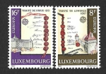 Stamps Luxembourg -  672-673 - Acontecimientos Históricos
