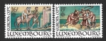 Sellos de Europa - Luxemburgo -  689-690 - Historia y Leyendas