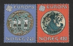 Stamps : Europe : Norway :  781-782 - Artesanías