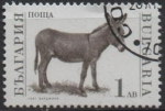 Stamps Bulgaria -  Animales d' Granja: Burro