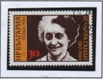 Stamps Bulgaria -  Indira Gandhi