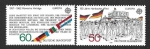Stamps Germany -  1372-1373 - Acontecimientos Históricos