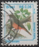 Stamps Brazil -  Pájaros: Turdus