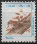 Sellos de America - Brasil -  Pájaros: Zonotrichia
