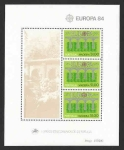 Stamps Portugal -  HB 94a - XXV Aniversario de la Conferencia Postal de Correos y Telecomunicaciones C.E.P.T. (MADEIRA