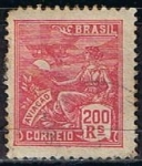 Stamps Brazil -  Aviación