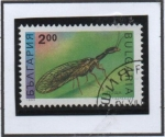 Stamps Bulgaria -  Insectos: Mosca d' Mayo