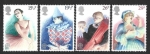 Stamps United Kingdom -  987 a 990 - Artes Escénicas