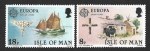 Sellos de Europa - Reino Unido -  191-192 - Artesanías (ISLA DE MAN)