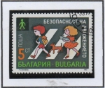 Stamps Bulgaria -  Paso d' Cebra