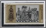 Stamps Bulgaria -  Historia d' Bulgaria: Khan Asparuch