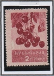 Stamps Bulgaria -  Cerezas