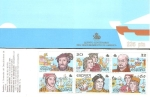 Stamps Spain -  2919 C - V Centº del descubrimiento de América