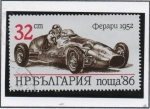 Stamps Bulgaria -  Coches d' Formula: Ferrari 1952