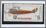 Stamps Bulgaria -  Avion B-Bata
