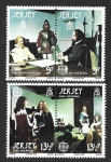 Stamps United Kingdom -  229ab-230ab - Acontecimientos Históricos (JERSEY)