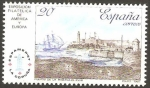 Sellos de Europa - Espaa -  2914 - exposición filatelica de España y América, Espamer 87, Puerto de La Habana