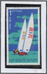 Stamps Bulgaria -  Vela: Clase Finn