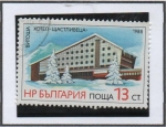 Sellos de Europa - Bulgaria -  Hoteles d' invierno