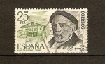 Stamps Spain -  Pío Baroja y granero