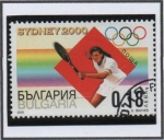 Stamps Bulgaria -  Juegos d' Verano d' Sídney: Tenis