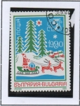 Stamps Bulgaria -  Navidad'89