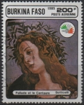 Sellos de Africa - Burkina Faso -  Italia'85 Pallede etle Centauro