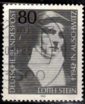 Stamps Germany -  40a Aniv Muerte de Edith Stein (filósofa).