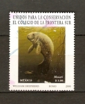 Stamps : America : Mexico :  Manatí