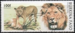 Stamps Burkina Faso -  Leon