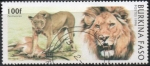 Sellos de Africa - Burkina Faso -  Leon