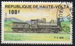 Sellos de Africa - Burkina Faso -  Locomotoras: P 0 1806