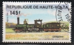 Stamps Burkina Faso -  Locomotoras: Livingtone