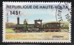 Sellos de Africa - Burkina Faso -  Locomotoras: Livingtone