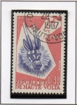 Stamps Burkina Faso -  Mascaras: Antilope