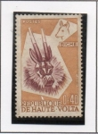 Stamps Burkina Faso -  Mascaras: Antilope