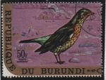 Stamps Burundi -  Pajaros