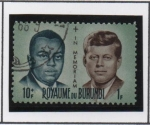 Stamps Burundi -  Principe Luis y Kenedy