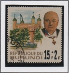 Stamps Burundi -  Winston Churchil